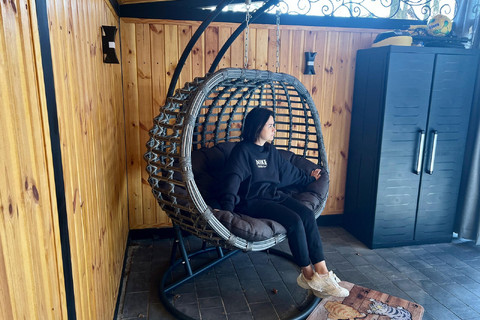  Siena anthracite double hanging swing
